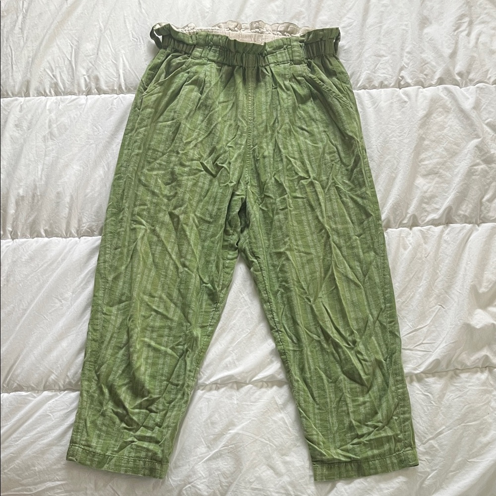 Ace & Jig Green High-Waisted Pants